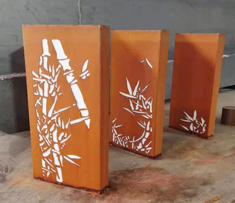 印江锈钢板灯箱