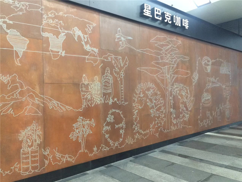 印江耐候钢幕墙